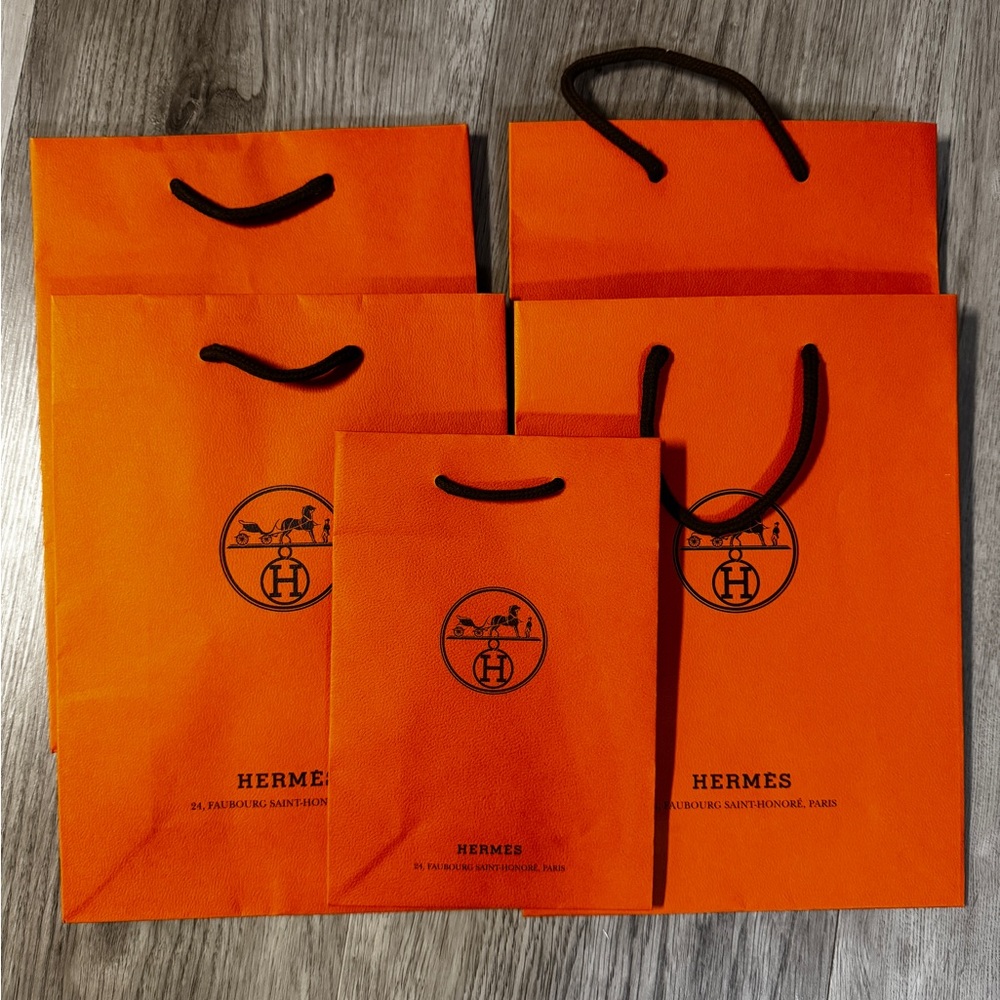 Hermes shopping bags